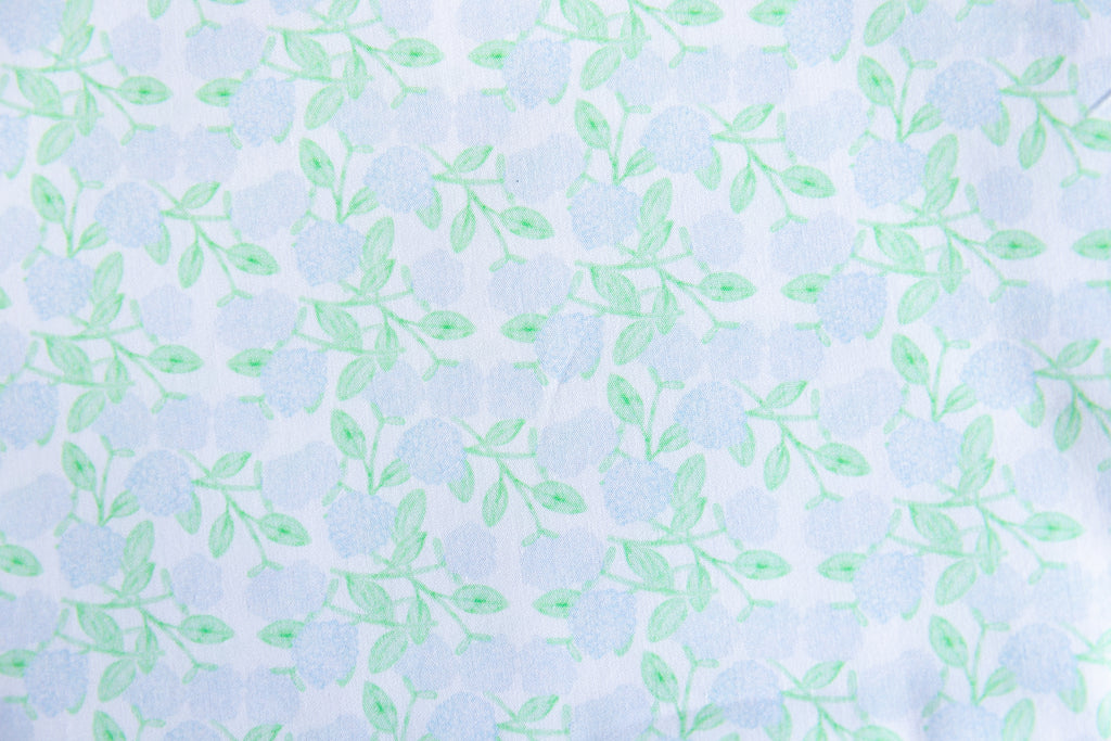 Sweet Hydrangea Cotton Poplin Fabric | Ready to Ship