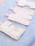 Custom Fabric Name Banner | Personalized Fabric Letter Garland