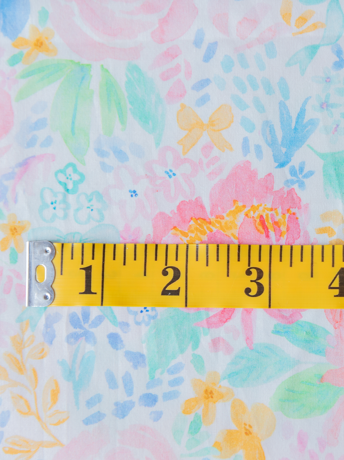 Pastel Garden Bows – 100% Cotton Poplin Fabric | Ready to Ship